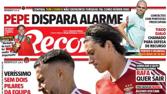 Le aperture portoghesi - Benfica, caso Rafa. Otamendi e Darwin in nazionale