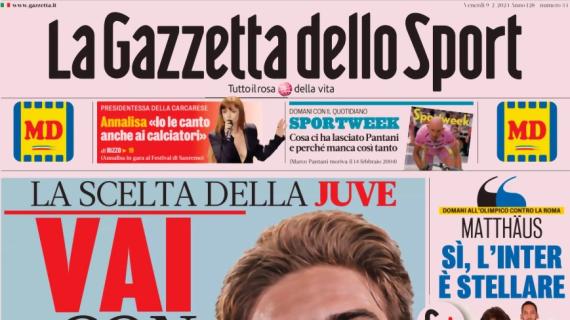 Le aperture dei quotidiani italiani e stranieri di oggi, venerdì 9 febbraio