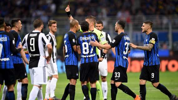 Orsato torna ad arbitrare l'Inter. L'ultima volta nel 2018 con la Juve e lo scontro Pjanic-Rafinha 