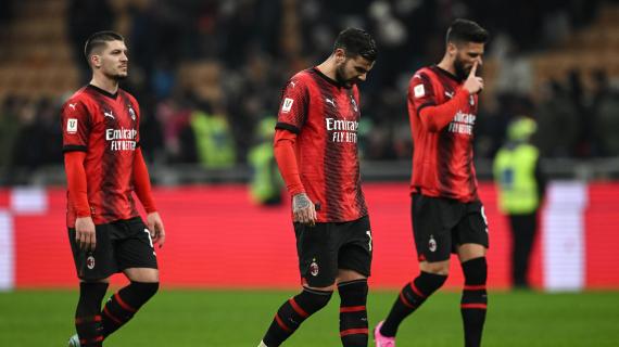 Il Milan fuori anche dalla Coppa Italia, il Corriere dello Sport: "Altra delusione per Pioli"