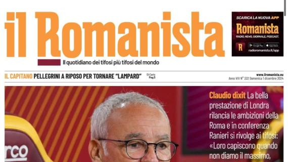 La Roma sfida l'Atalanta, Il Romanista in prima pagina: "Il vostro orgoglio"