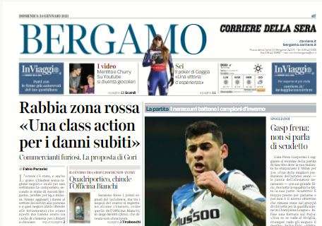 Corriere di Bergamo: "L'Atalanta umilia il Milan. Punti e goleador, San Siro da record"