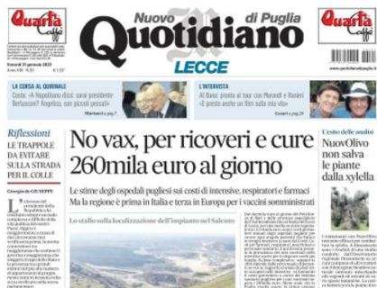 Il Nuovo Quotidiano di Puglia: "Il Lecce si illude e poi capitola"