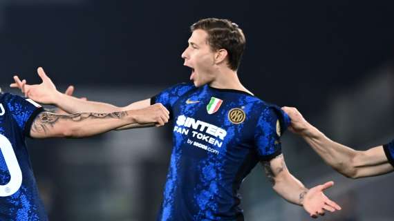 FOTO - L'Inter sblocca subito la finale di Coppa Italia: Barella trafigge Perin dalla distanza