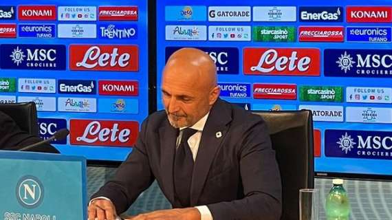Spalletti: "Il Napoli è una squadra forte. Devo capire se i giocatori sanno di esserlo"