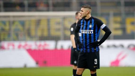 Mano pesante dell'Inter, 100 mila euro di multa a Icardi