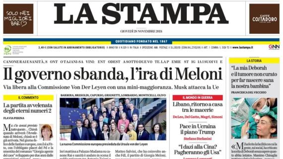 La Stampa guarda al lato positivo sul pari del Villa Park: “Carattere Juve”