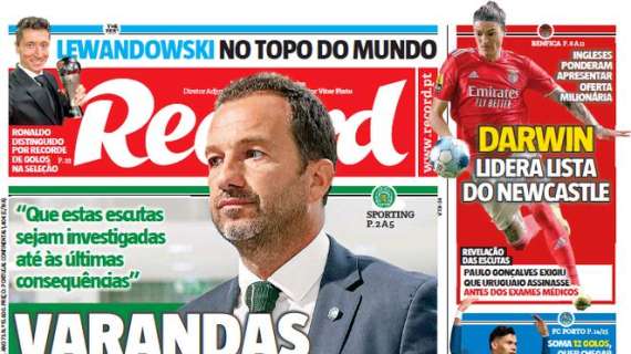 Le aperture portoghesi - Benfica, Varandas: "Amorim rimane"