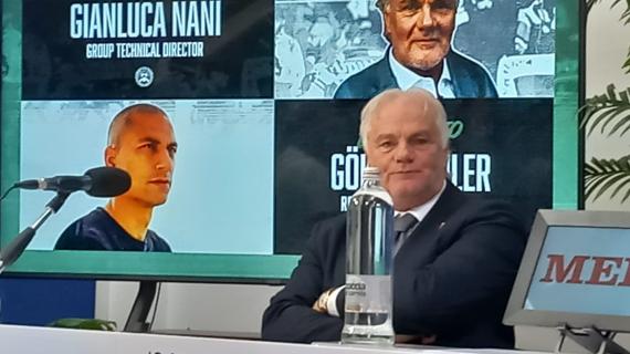 Udinese, Nani: "La filosofia è anticipare la concorrenza, stiamo lavorando per giugno"