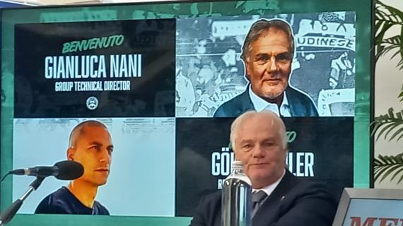 Udinese, Nani: "Bijol non ha prezzo. Silvestri? Avere due portieri forti è un bel problema"