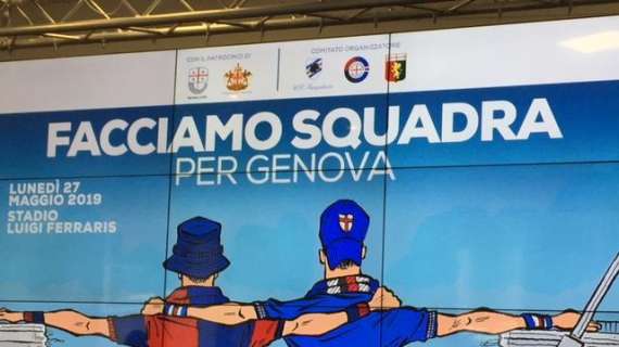 TMW - "Facciamo squadra per Genova": Genoa-Samp per Ponte Morandi