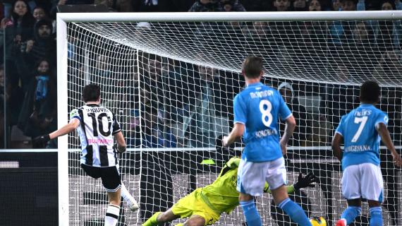 Il Napoli dimentica la Lazio e torna subito al successo: 3-1 a Udine con un super-Neres