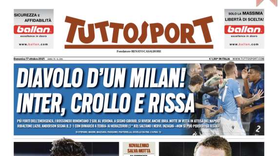 L'apertura di Tuttosport su Juventus e Torino: "Chiesa anti Mou. Gallo, canta tu"