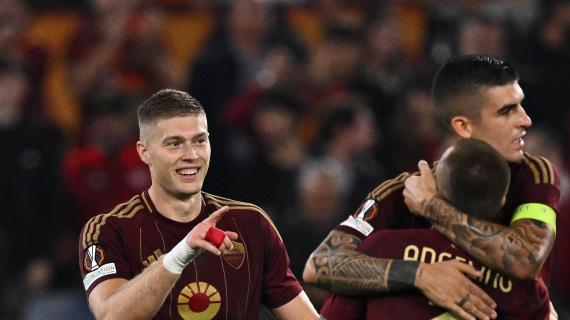 L'Olimpico esulta, la Roma è in vantaggio: segna sempre Dovbyk, Athletic sotto 1-0 al 32'