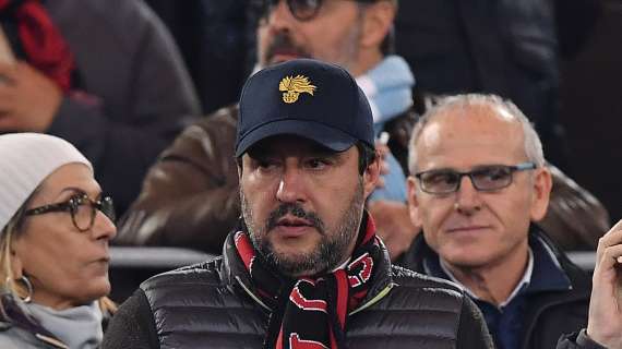Ghali vs Matteo Salvini, accesa discussione fra i due a San Siro durante Milan-Inter