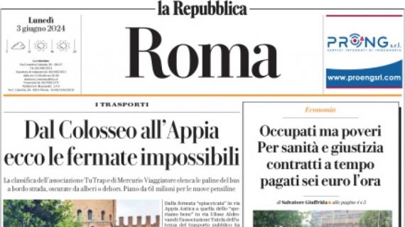 Mou vuole Dybala. La Repubblica-Roma: "De Rossi trema. Lazio, c'è il sostituto di Luis Alberto"