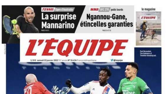 L'Equipe: "Un derby triste: il Lione infligge la settima sconfitta in L1 al Saint-Etienne"