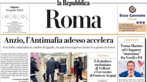 La Repubblica-Roma: "Auto di Hysaj in fiamme, Luis Alberto shock dopo Lazio-Salernitana"