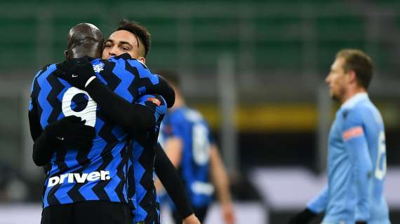 Inter, Lautaro: "Oggi siamo stati compatti contro una Lazio in forma. Ora testa al derby"