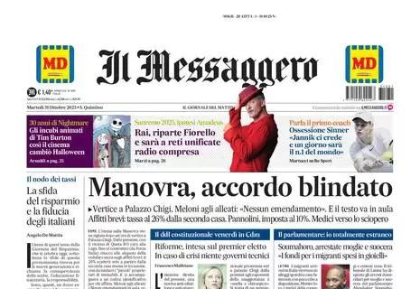 Il Messaggero sul successo con i viola: "Lazio infinita: decide Immobile al 95'"