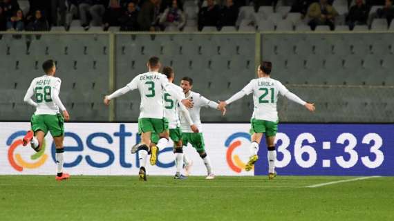Doccia fredda Atalanta: Berardi firma lo 0-1 Sassuolo