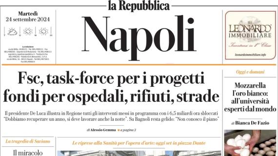 La Repubblica (Napoli): "Class action e risarcimenti per il divieto alla trasferta"