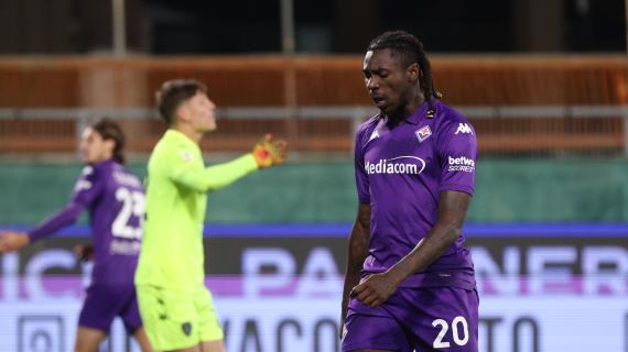 Il punteggio torna in parità al Franchi, Kean si fa perdonare ed è 1-1 tra Fiorentina e Empoli