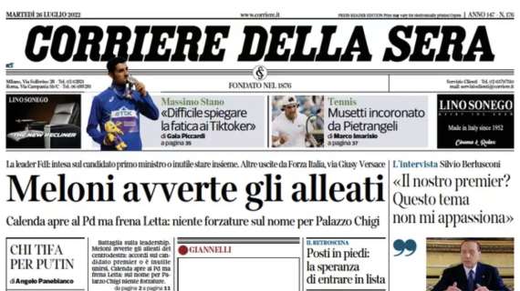 De Ketelaere a oltranza. Corriere della Sera: "Milan non molla la presa: differenza colmabile"