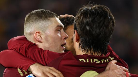 Un'altra vittoria per la Roma, battuto il Como 2-1: le immagini più belle della sfida