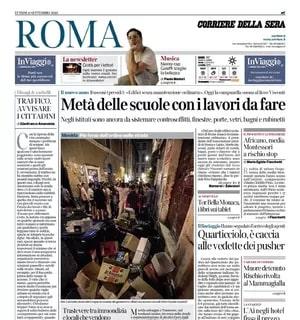 L'edizione di Roma del Corriere della Sera: "Mancini ko, allarme difesa per Mourinho"