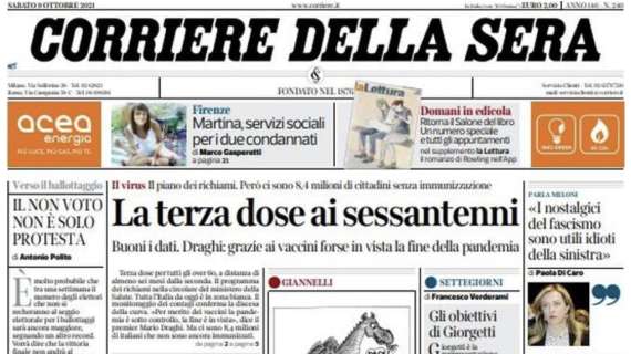 Corriere della Sera: "Centrocampo azzurro la vera forza. Mancini ha l'imbarazzo della scelta"