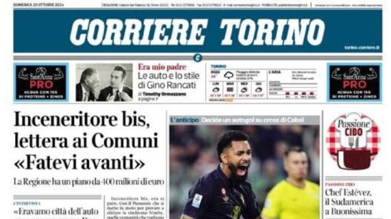 Allo Stadium decide un autogol, Corriere di Torino: "Juve, che fatica per battere la Lazio"