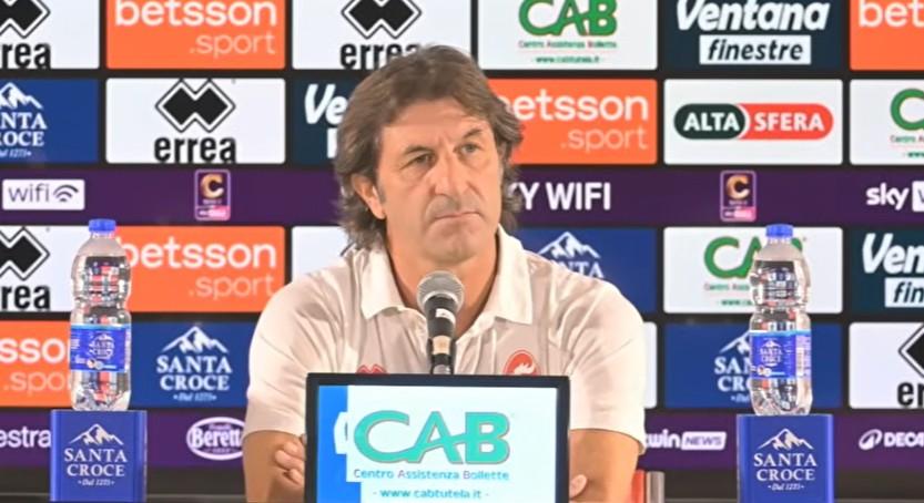 Rastelli: "Allenare il Bari era una mia aspirazione". Ma nessun accenno al mercato