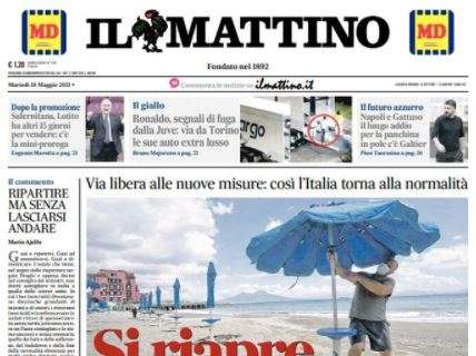 Il Mattino: "Napoli e Gattuso, il lungo addio: per la panchina in pole c'è Galtier"