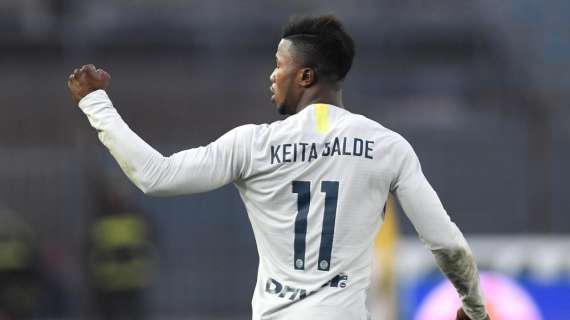 Inter, si ferma Keita: salterà almeno le prossime tre gare