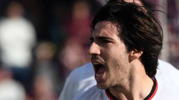 Milan-Roma, ammonito Tonali: era diffidato, salterà la trasferta di Lecce