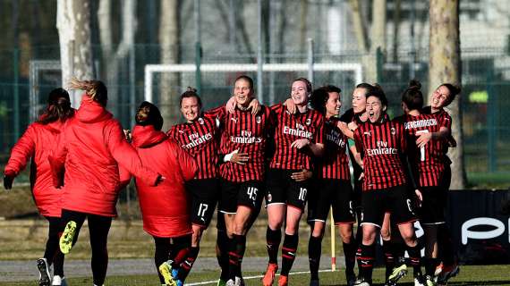 Milan femminile in UWCL per la prima volta. Il tweet celebrativo del club rossonero