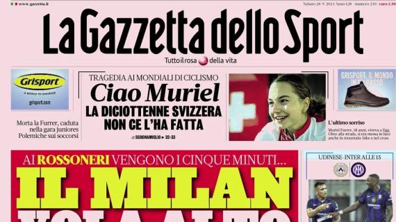 Le principali aperture dei quotidiani italiani e stranieri di oggi, sabato 28 settembre