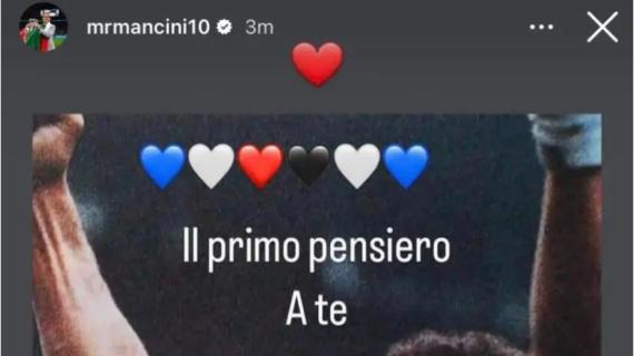 Sampdoria salva, Roberto Mancini e la dedica a Vialli sui social: "Il primo pensiero. A te"