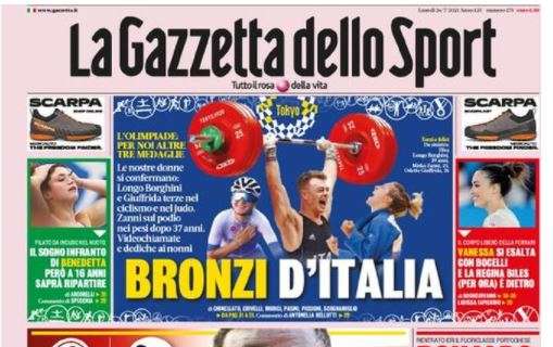 L'apertura de La Gazzetta dello Sport: "Kessie, Milan a vita"
