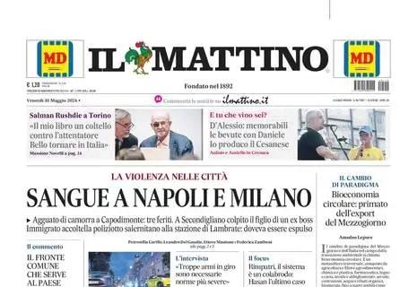 Il Mattino sulla panchina del Napoli: "De Laurentiis promuove Gasperini"