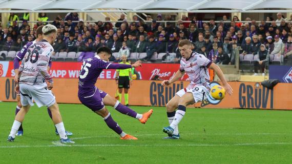 Il VAR annulla il sorpasso di Orsolini all'intervallo: Fiorentina-Bologna 1-1 dopo il primo tempo