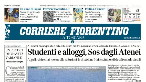 Ieri sorteggio delle sfide di Conference. Il Corriere Fiorentino: "Evitate tutte le più forti"