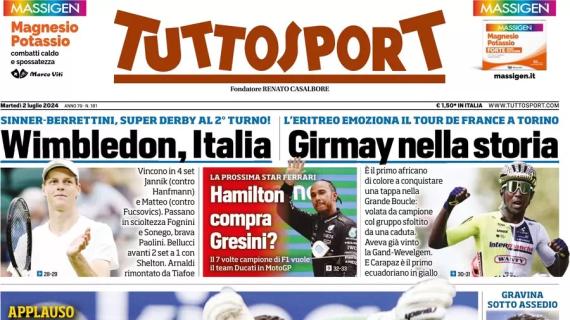 Juventus e mercato. Il voto di Szczesny in prima pagina su Tuttosport: "Ti do una mano"
