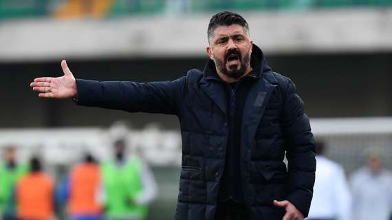 Napoli, tampone negativo per Gattuso: con il Sassuolo sarà regolarmente in panchina