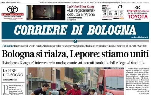 Champions League, il Corriere di Bologna apre: "I rossoblu in cerca di riscatto"