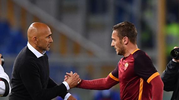 Pace tra Spalletti e Totti, Il Messaggero: "C'è la possibilità di un ruolo in Figc"