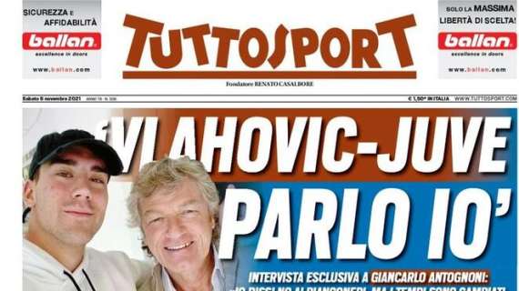 Tuttosport in apertura: "Antognoni: 'Vlahovic-Juve, parlo io'"