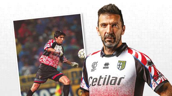 Parma, Buffon anniversary: una maglia ispirata alla storia per ricordare l'esordio in A del portiere