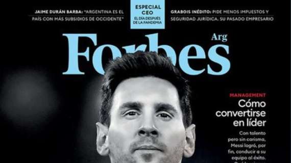 Argentina, Messi in copertina su Forbes: "Come diventare un leader"